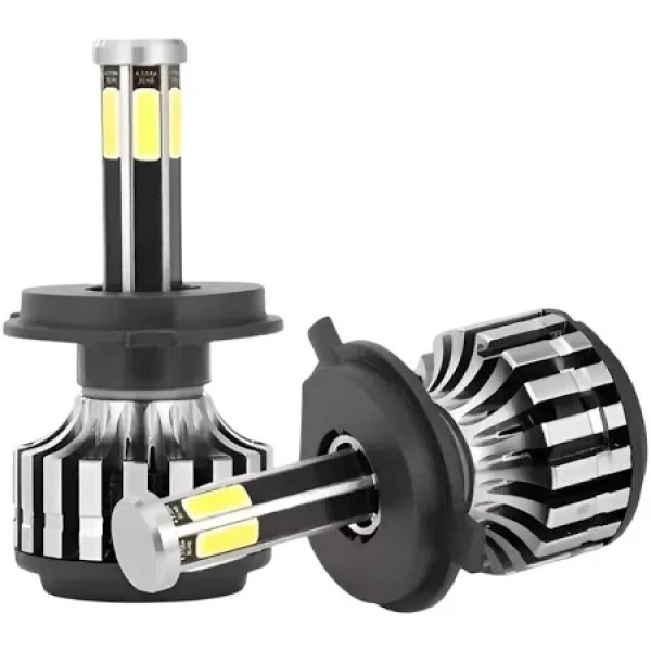 KIT AMPOLLETA LED H4 12/24 VOLT 360º S/LUPA RACINGTEC - Luces Led | ClickRepuestos